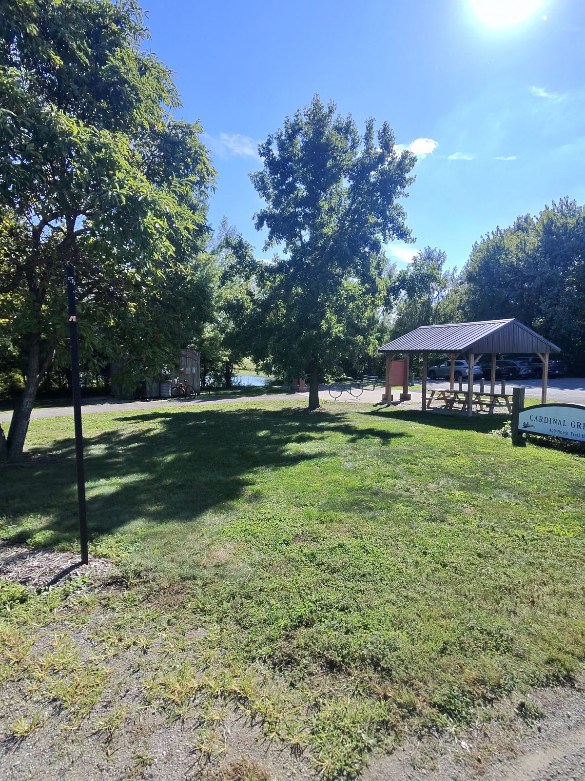 There are several parking lots to allow for easy trail access.