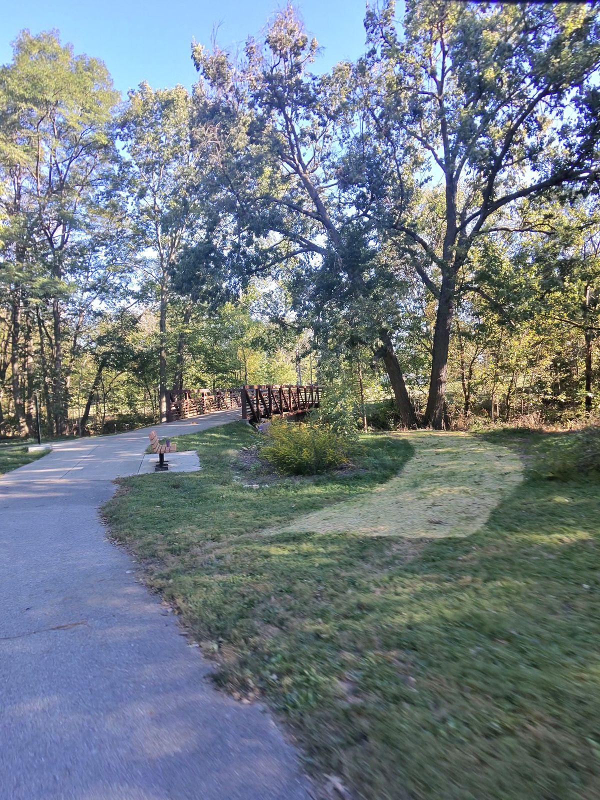 The Government did a good job with all of the bridges needed for the trail.