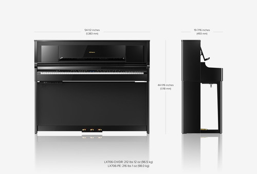 Roland LX706 Upright Piano | JML PIANO