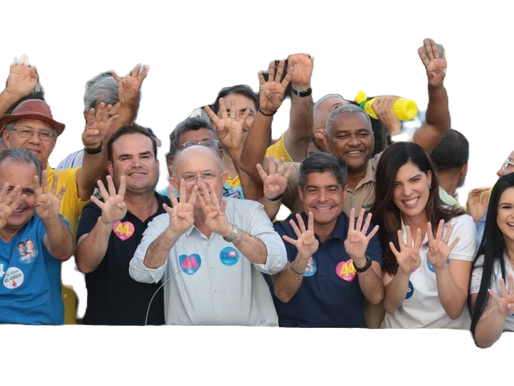 ACM Neto abre campanha com carreata de mais de 9 km em Feira de Santana...