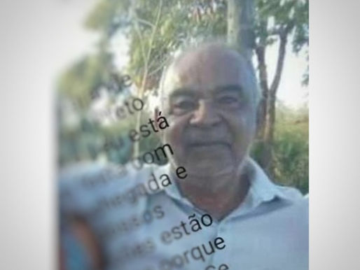 NOTA DE PESAR = Senhor Reni Gomes dos Santos..