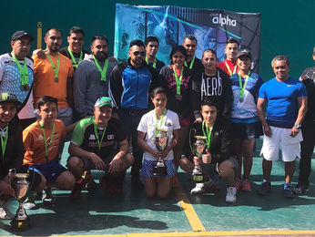 Con éxito celebran la Copa Jenkins de frontón 2017