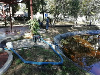 GOBIERNO MUNICIPAL DA MANTENIMIENTO A LA ZONA DEL PARQUE JUÁREZ