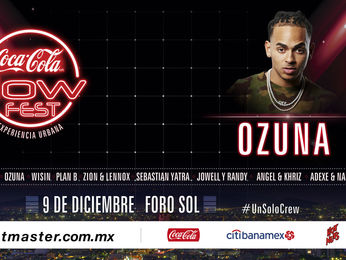 Ozuna se une al Coca-Cola Flow Fest