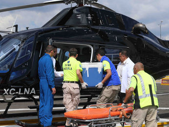 TRASLADAN CORAZÓN DESDE PUEBLA AL HOSPITAL “LA RAZA”, EN LA CIUDAD DE MÉXICO