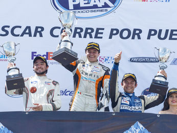 Fabián Welter gana en Puebla y asegura el título de NASCAR PEAK Challenge