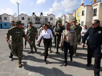 RECUPERA MARA ESPACIOS PÚBLICOS CON APOYO CASTRENSE Y POLICIACO
