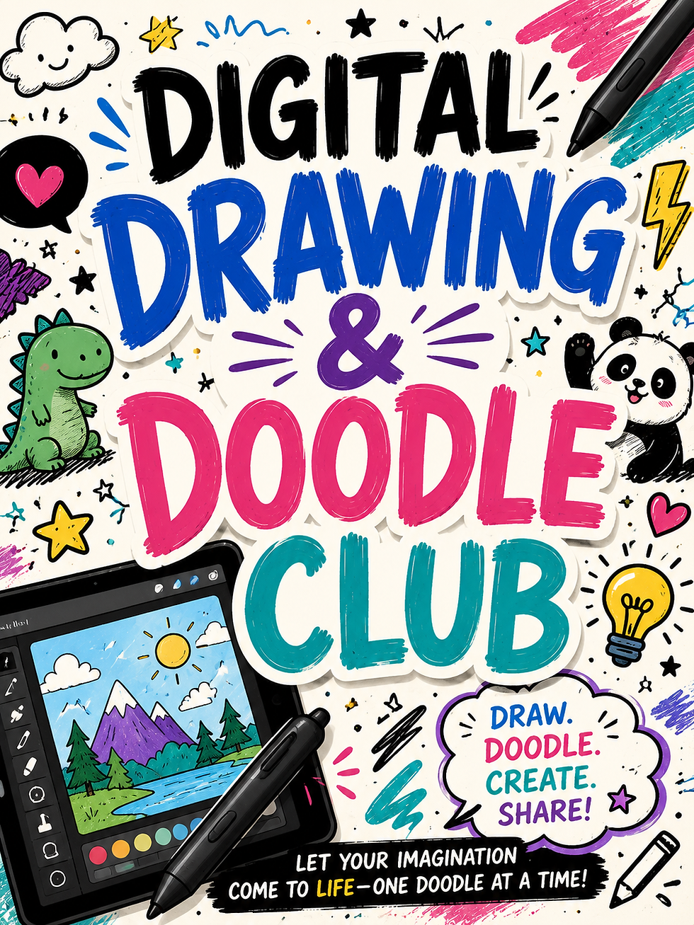 Digital Drawing & Doodle Club