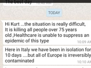 Escaping the Coronavirus from Austria