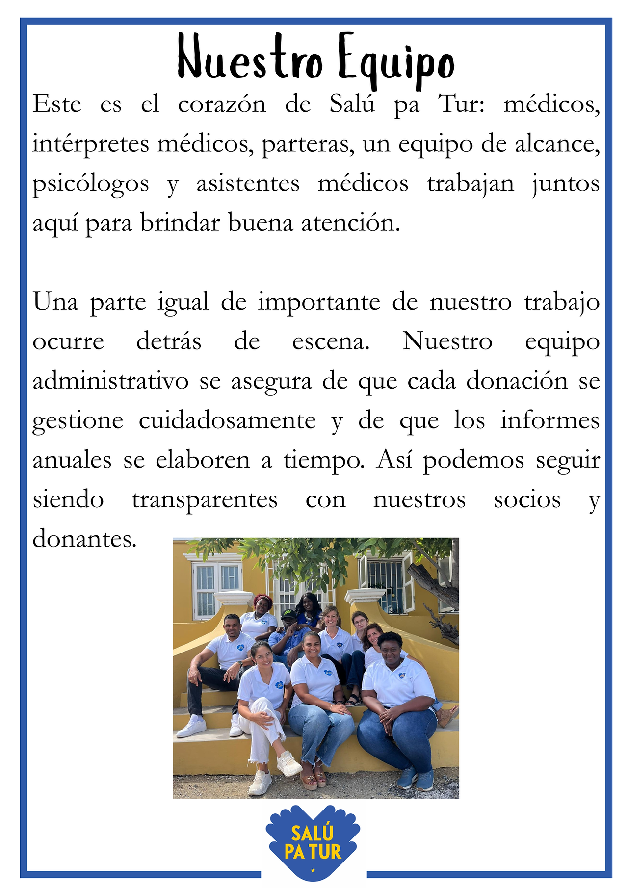 Nuestro equipo