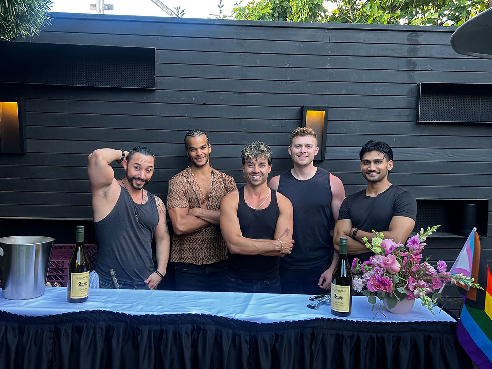 Juliano wade - performance group - event - private event california - dancer