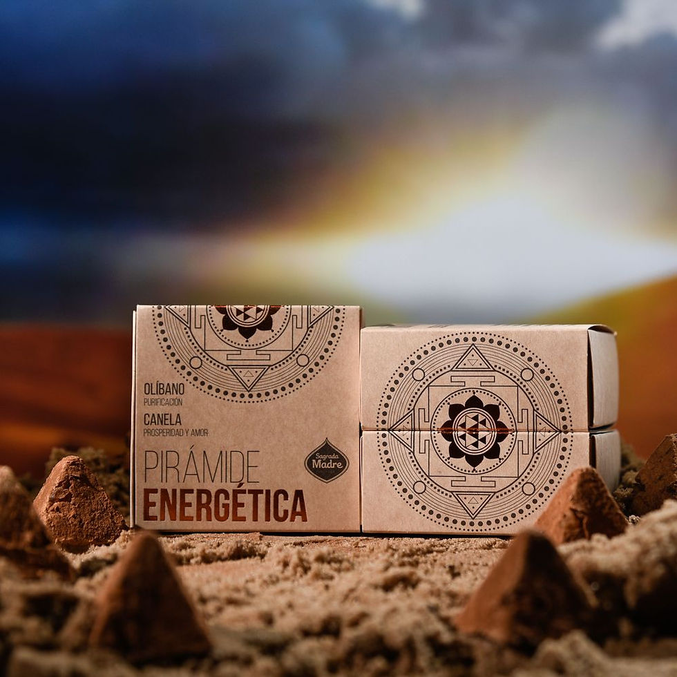 Miniatura: PIRÂMIDE DE ENERGIA CANELA OLIBANO