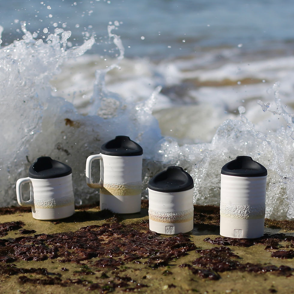 Thumbnail: ZUKO Mug (Medium: 8oz) - Curranulla Coral