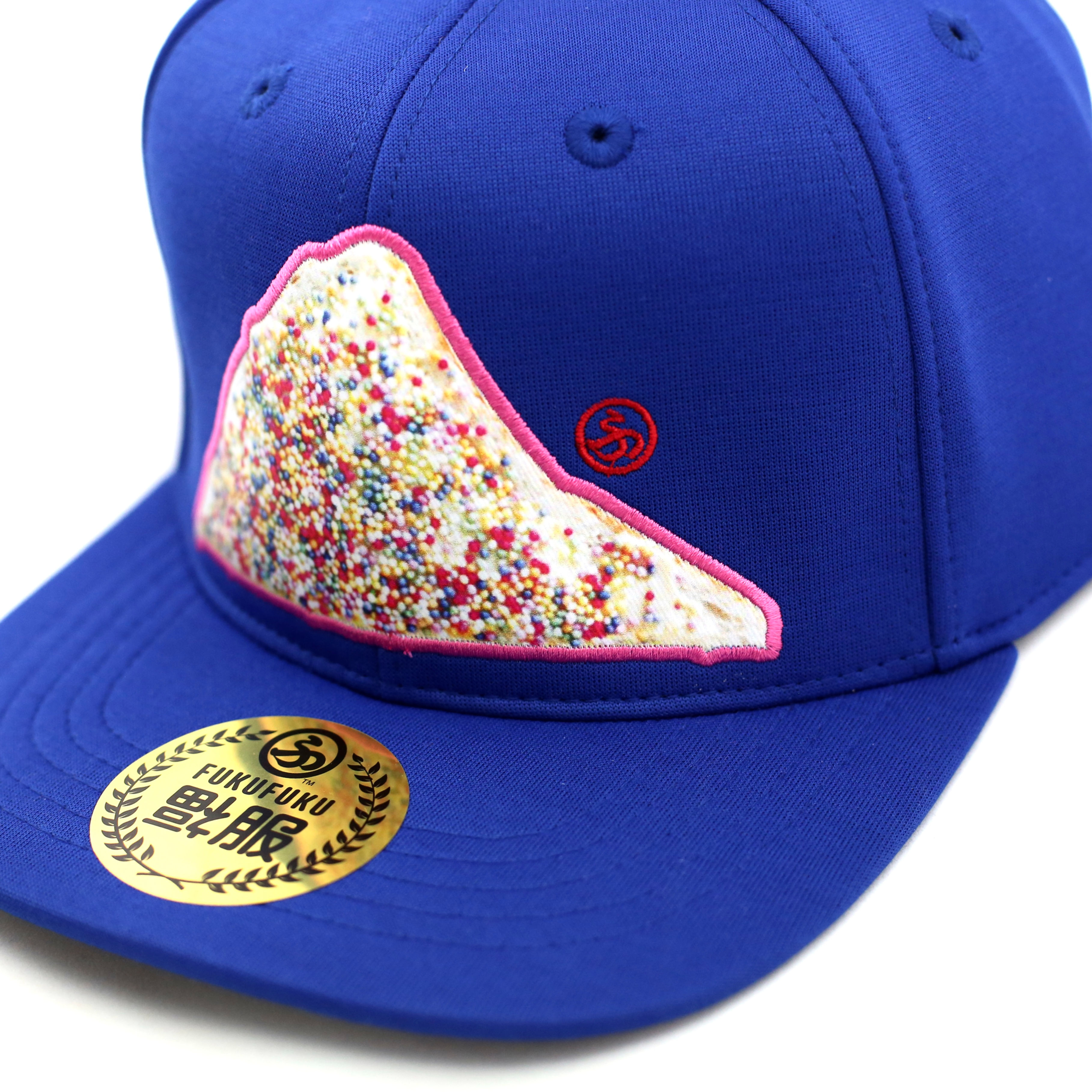 FUKUFUKU Snapback - Fairy Bread_Blue