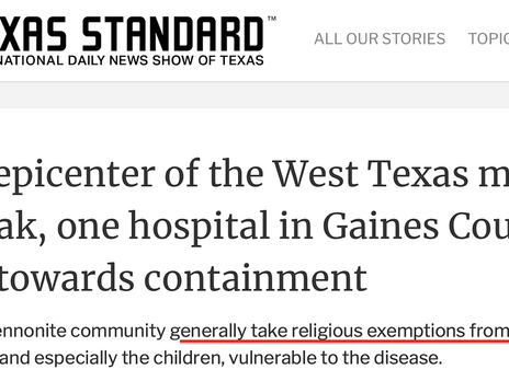 Measles Hysteria and the MMR Scam