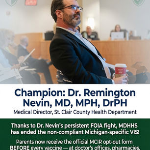 Major Victory for Michigan Families: MDHHS Ends Use of Non-Compliant Michigan-Specific VIS