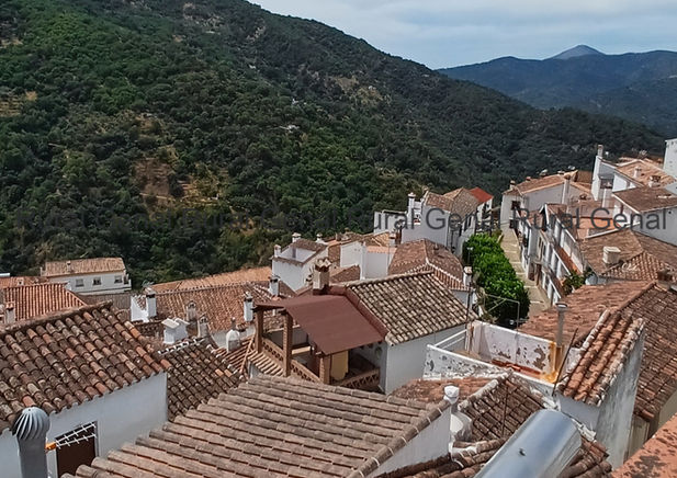 Rural village life in Spain