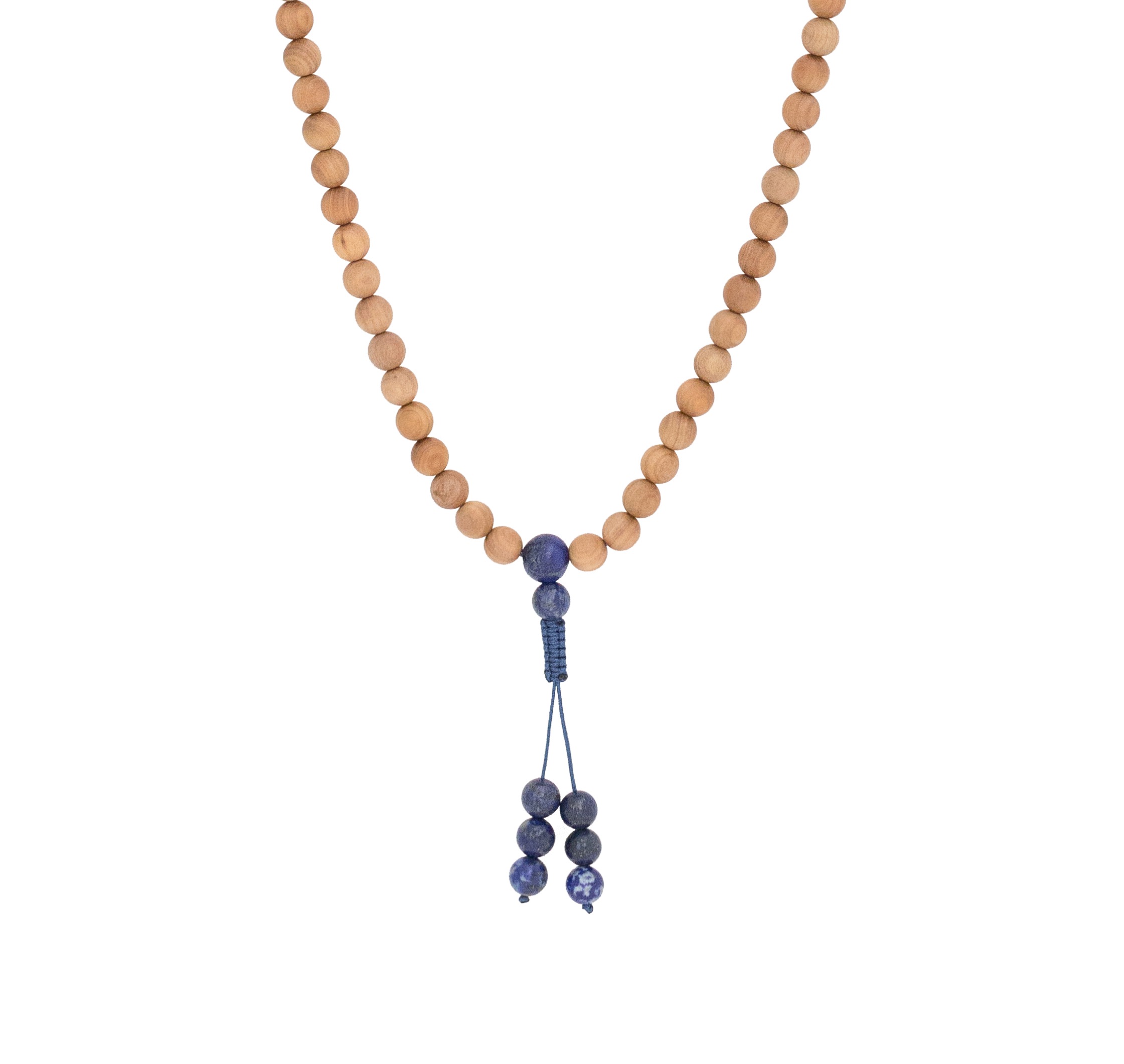 Lapis Lazuli & Sandalwood Mala