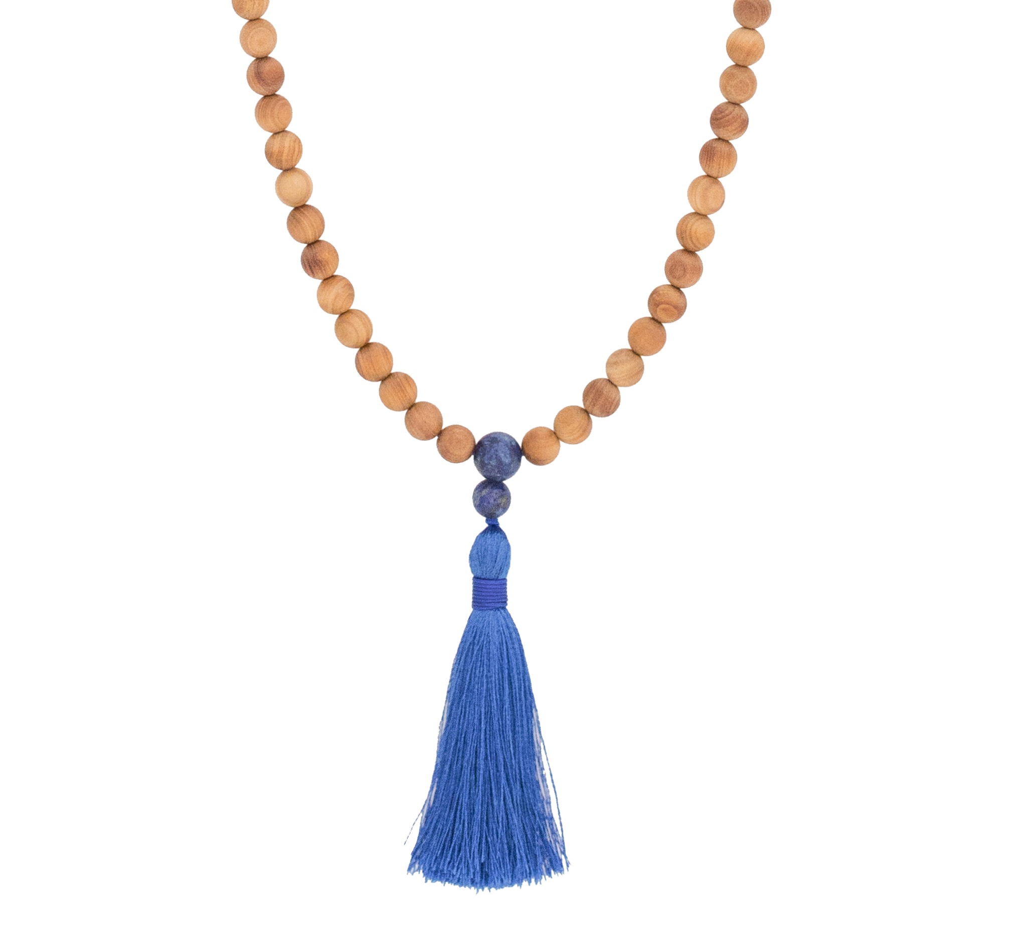 Lapis Lazuli & Sandalwood Mala
