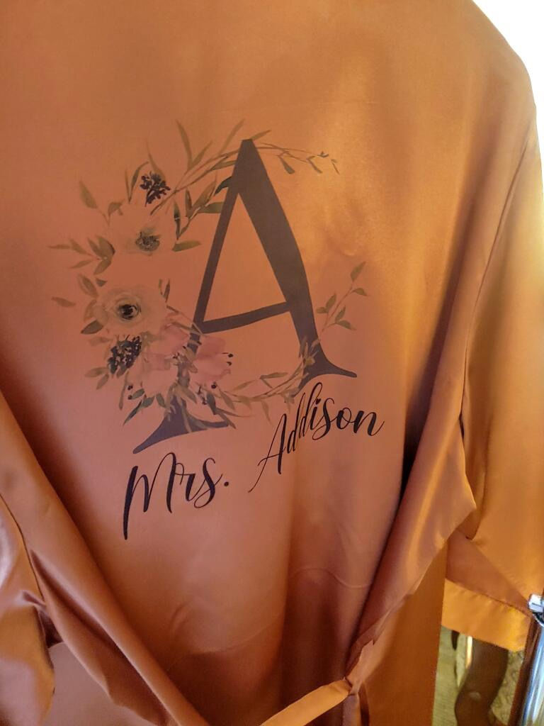 Thumbnail: Adult & children Satin Customized Robes 