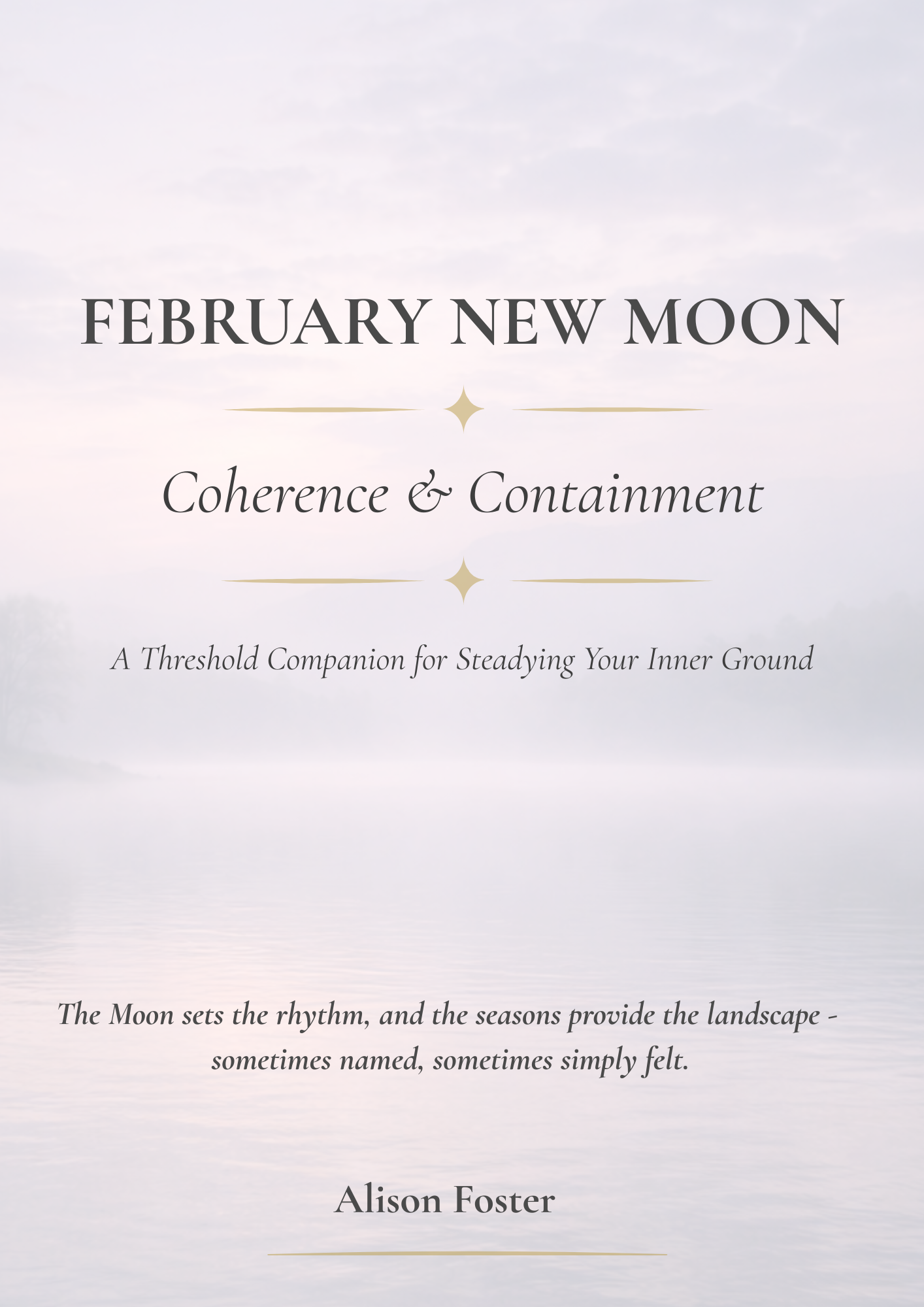 February New Moon – Coherence & Containment