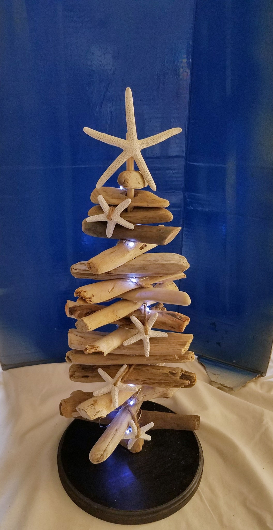 Christmas tree with lights