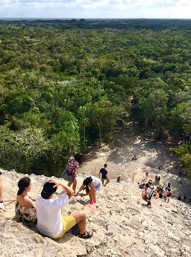 メキシコ カンクン コバ遺跡 ピラミッド
