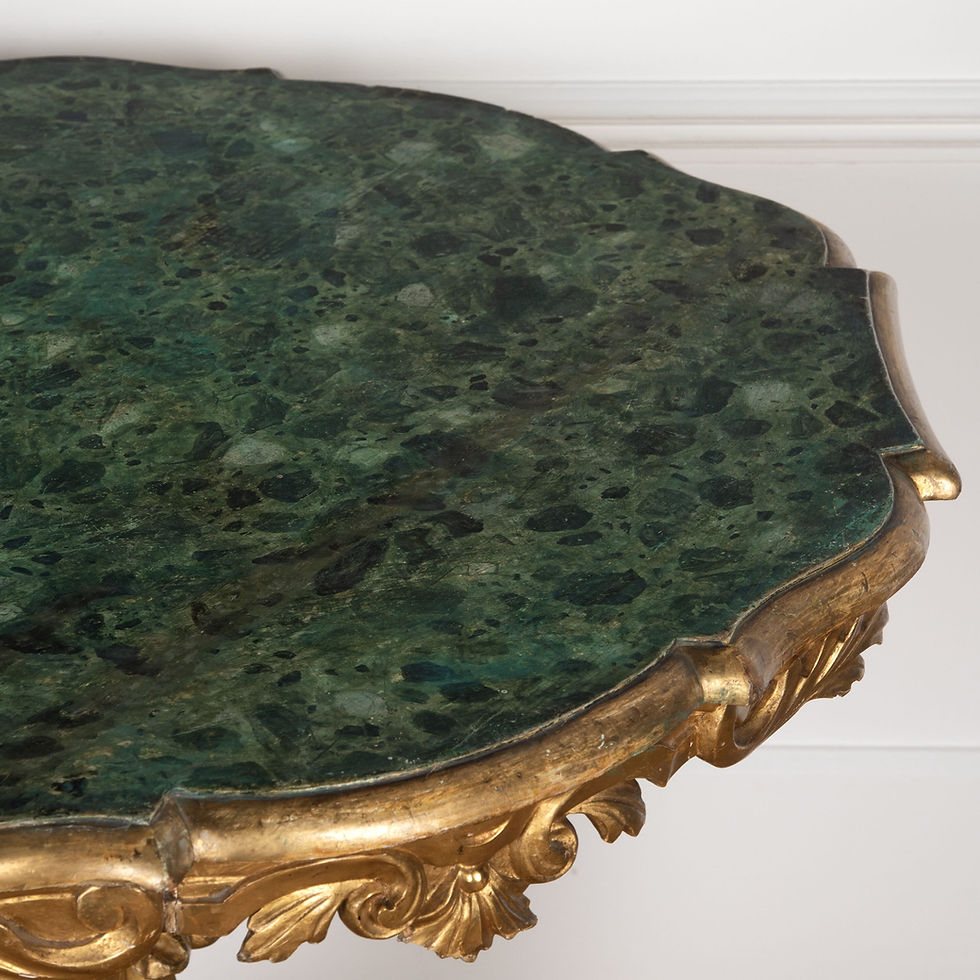 Thumbnail: 19th Century Italian Giltwood Centre Table