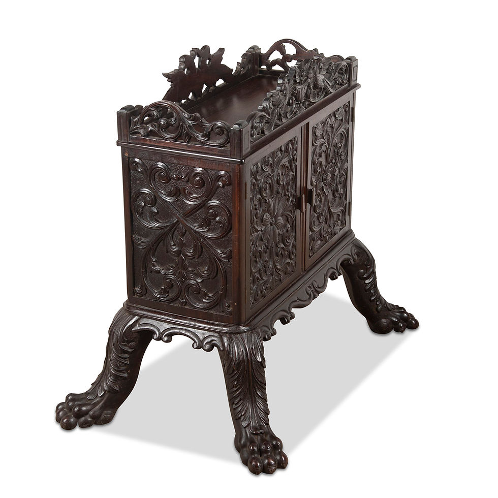 Thumbnail: Small 19th Century Anglo Indian Cabinet