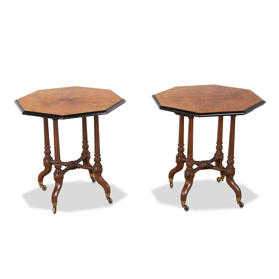 Thumbnail: Pair of 19th Century Gillow Occasional Tables
