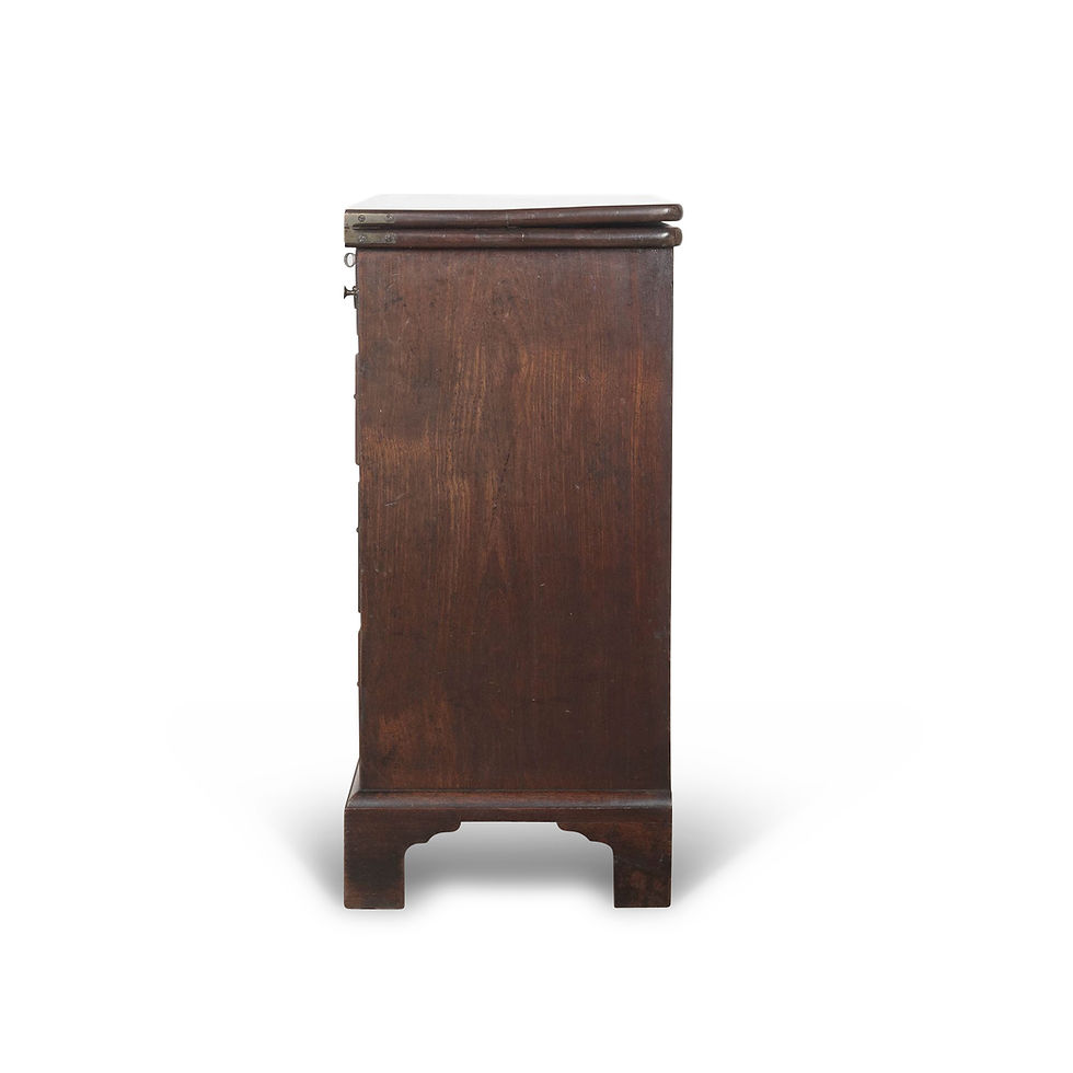 Thumbnail: Rare 18th Century Mahogany bachelors Chest