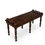 Thumbnail: Regency Mahogany Hall Bench
