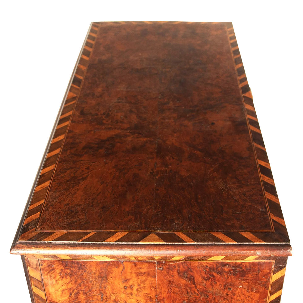 Thumbnail: 18th Century Burr Yew Cabinet