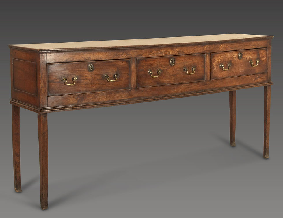 Thumbnail: 18th Century Georgian Elm Dresser