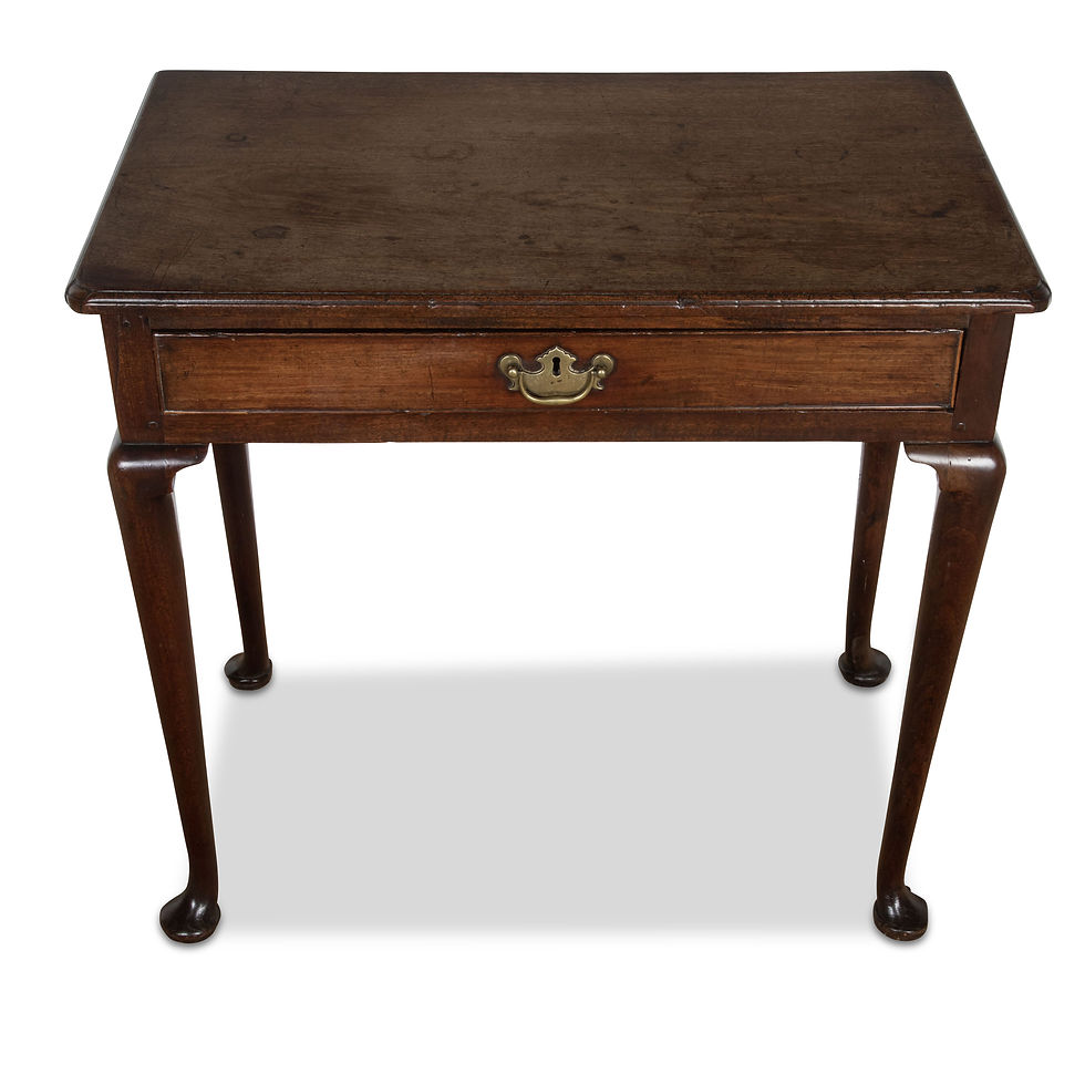 Thumbnail: Geo III Mahogany Side Table