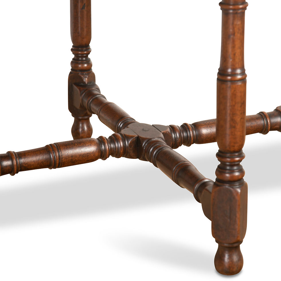 Thumbnail: Pair of 17th Century Walnut Stools