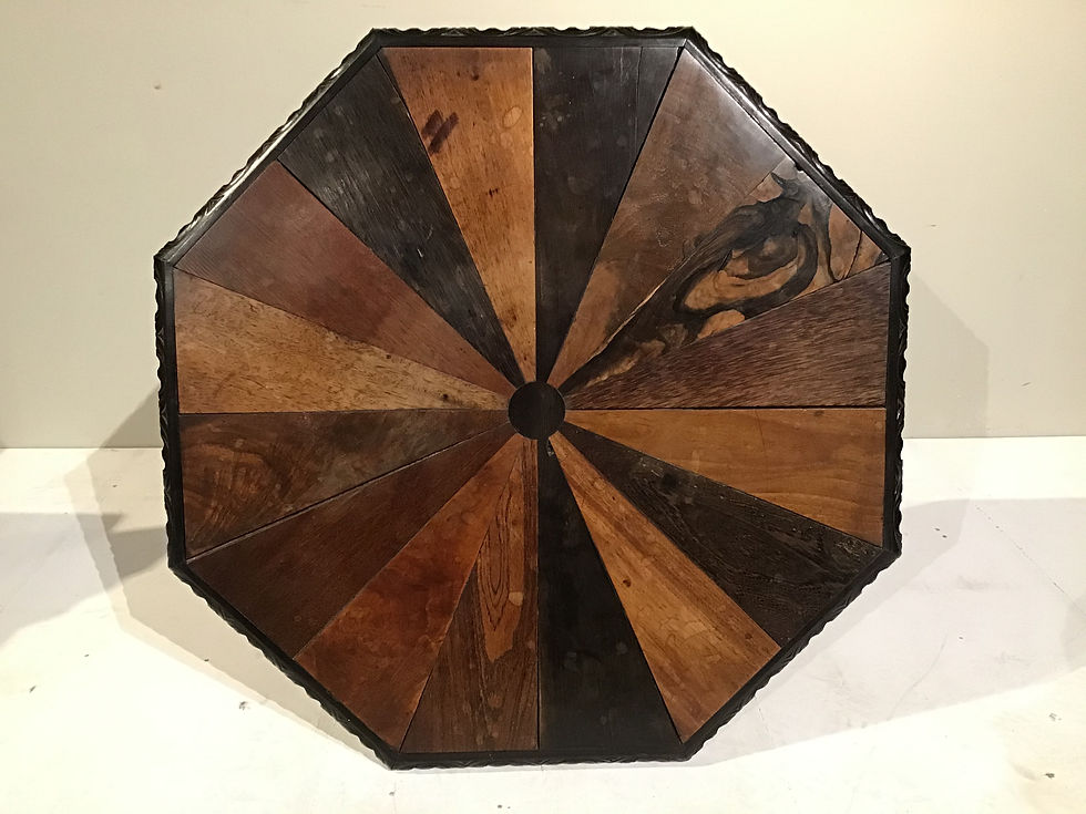 Thumbnail: C19th Anglo Indian Specimen Wood Occasional Table