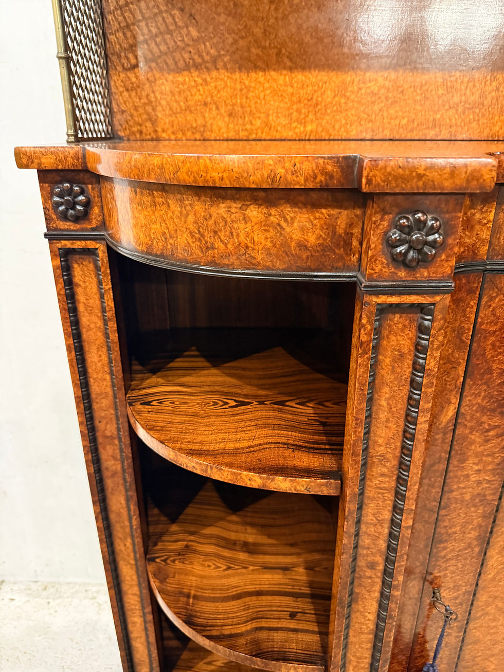Thumbnail: Regency Amboyna Side Cabinet