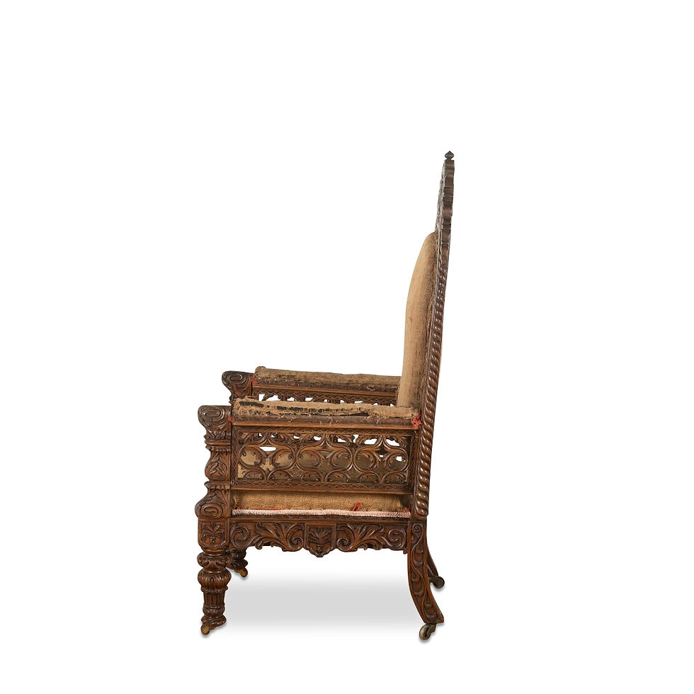 Thumbnail: Early C19th Anglo Indian Armchair