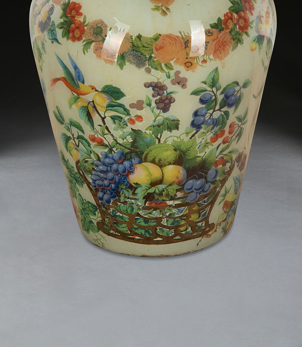 Thumbnail: 19th Century Decalcomania Vase