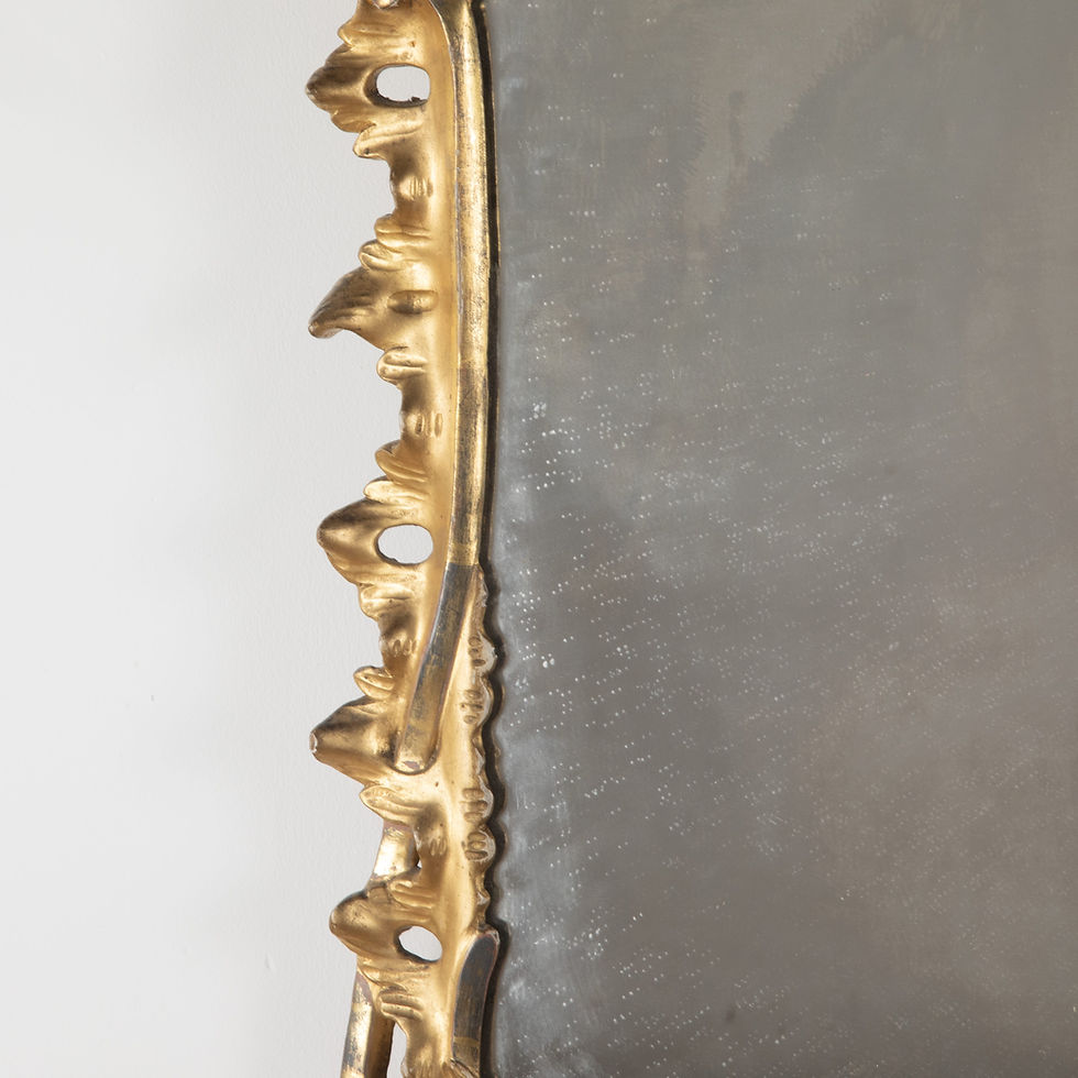 Thumbnail: Geo III Carved Giltwood Wall Mirror
