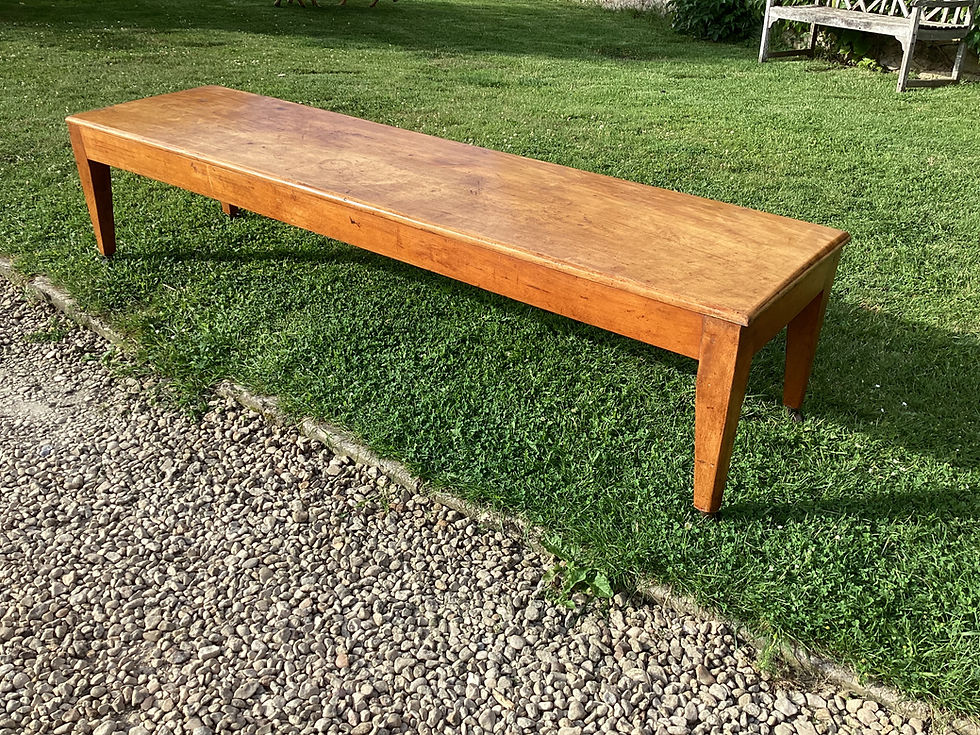 Thumbnail: 19th Century Long Hall Bench