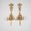 Thumbnail: Early 20th Century Pair of Large Giltwood Wall Lights