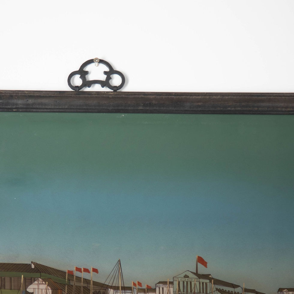 Thumbnail: 19th Century Chinese Reverse Glass Painting