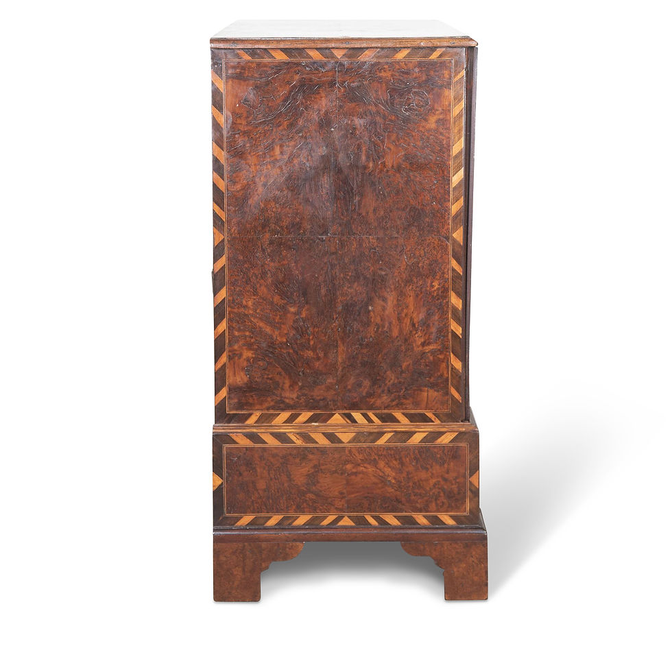 Thumbnail: 18th Century Burr Yew Cabinet