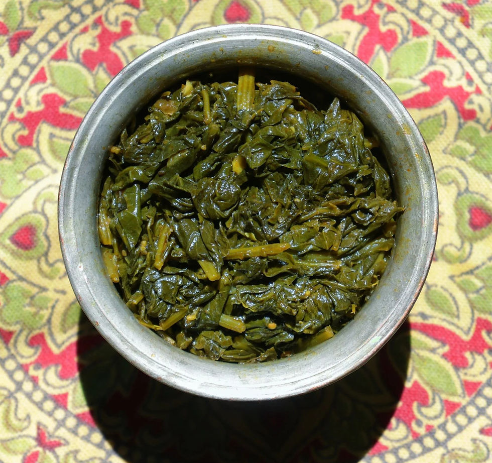 Haakh - everyday green of Kashmiri kitchens