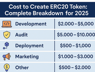Cost to Create ERC20 Token: Complete Breakdown 