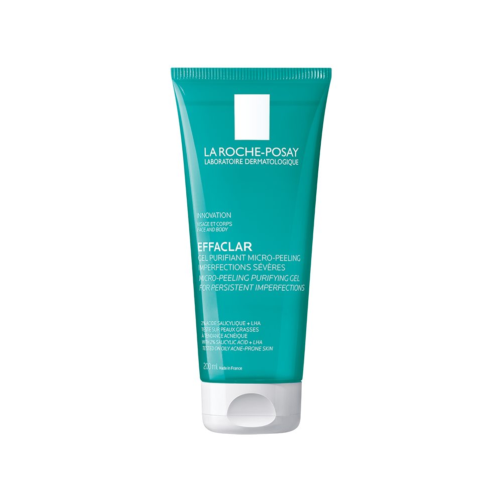 LA ROCHE POSAY - EFFACLAR GEL PURIFICADOR MICRO EXFOLIANTE 200ml.