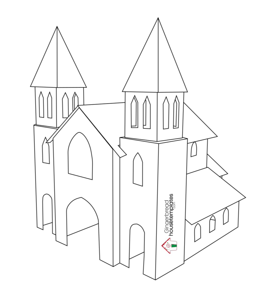 Gingerbread Cathedral | Gingerbread house