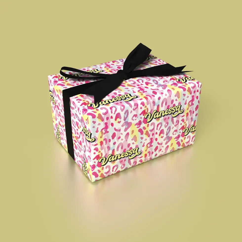 personalized wrapping paper for her